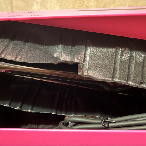 Eva NYC Downtown 19mm Tourmaline Clip-Free Curler in Purple Leopard, never used - Picture 9 of 11